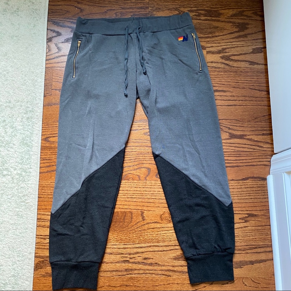 Aviator Nation Glider Sweatpants w/ zipper XL